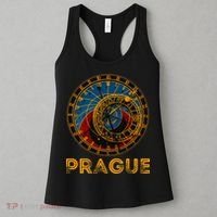 Prague Czech Republic Souvenir Astronomical Clock Prague Women's Tank Top thumb 3
