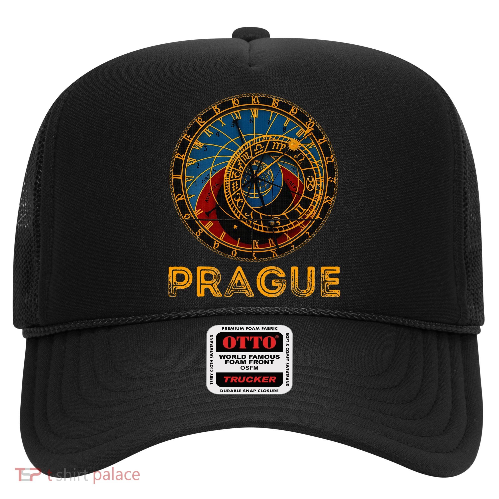 Prague Czech Republic Souvenir Astronomical Clock Prague Hat