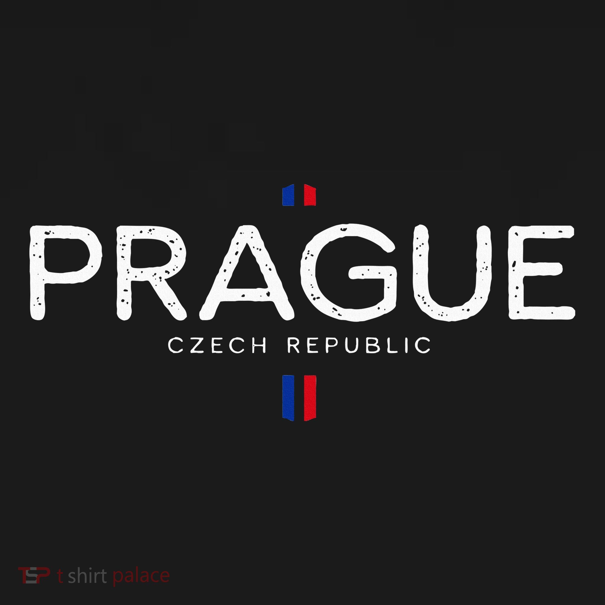 Prague Czech Republic Retro Vintage T-Shirt