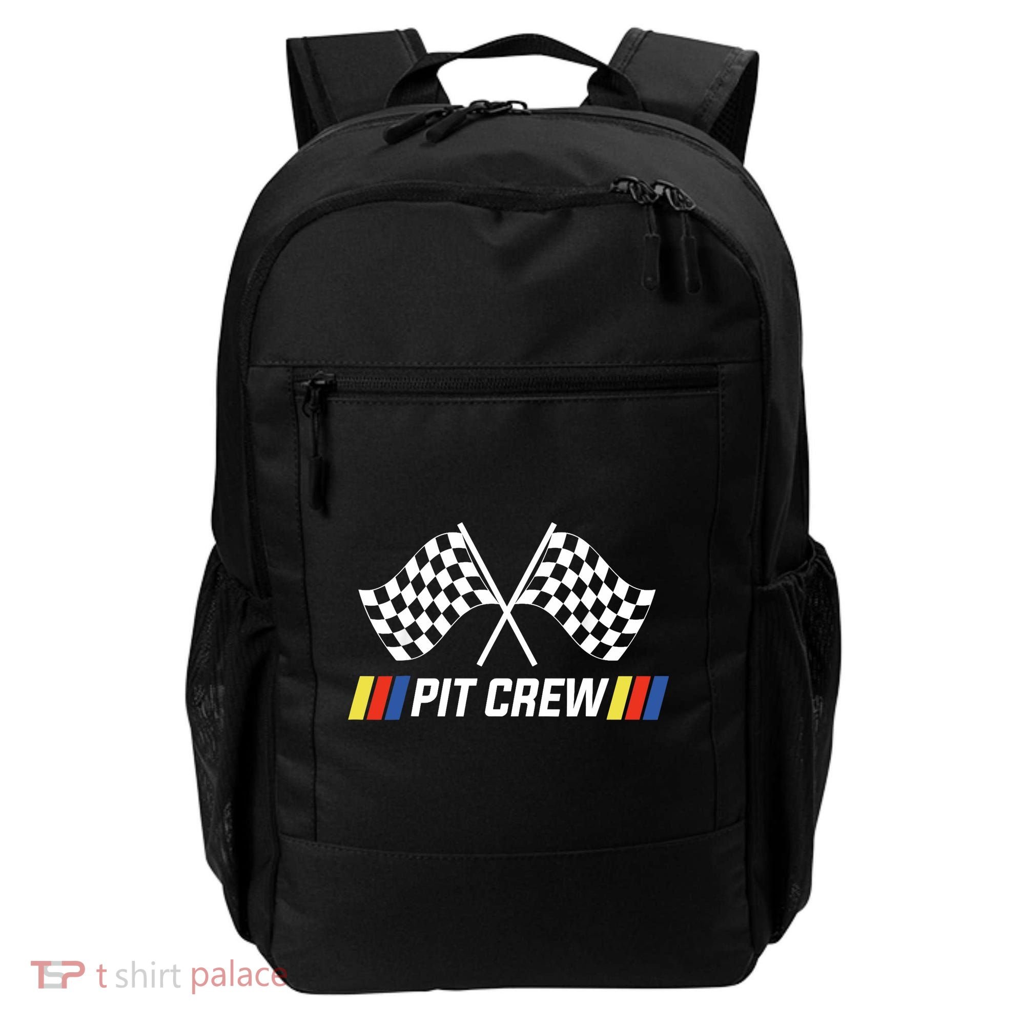 Pit Crew Race Car Parties Parents Pit Racing Drag Dress Backpack