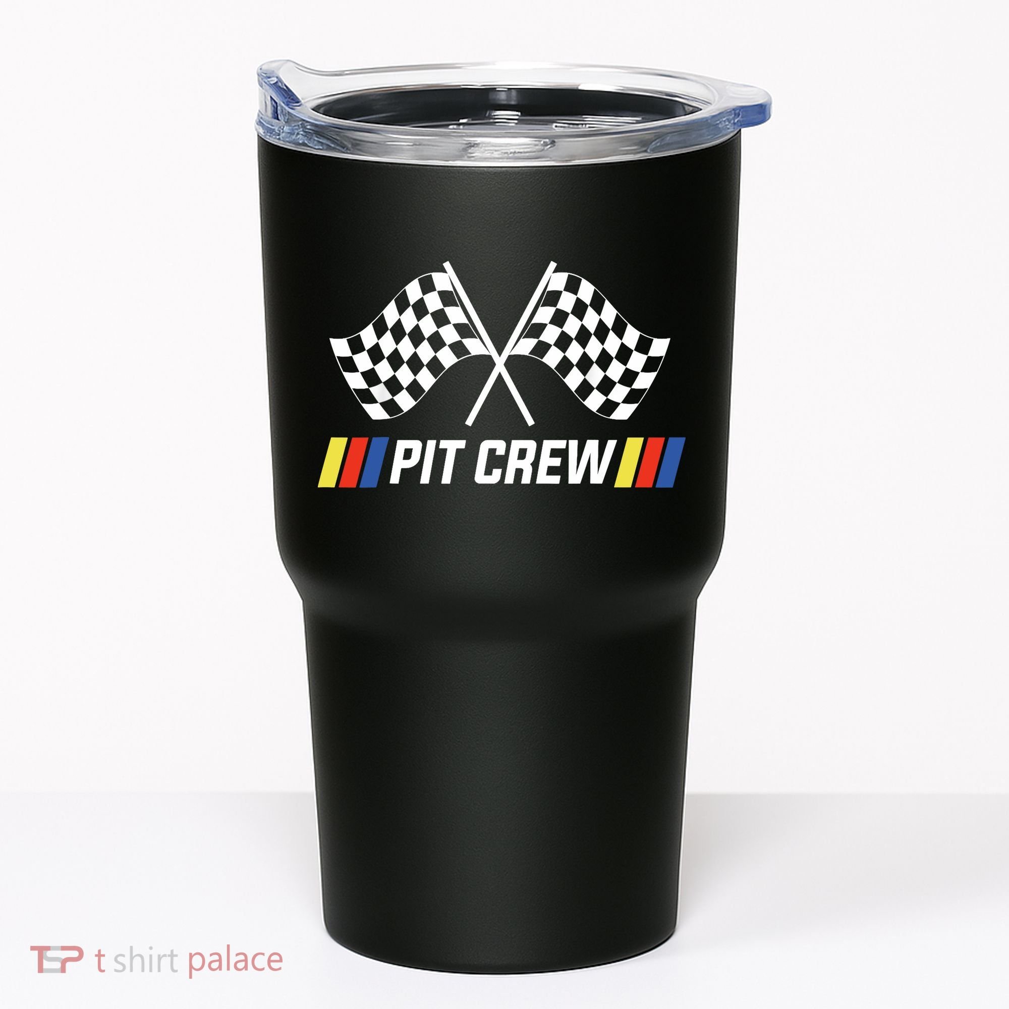 Pit Crew Race Car Parties Parents Pit Racing Drag Dress Tumbler