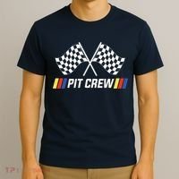 Pit Crew Race Car Parties Parents Pit Racing Drag Dress T-Shirt thumb 3