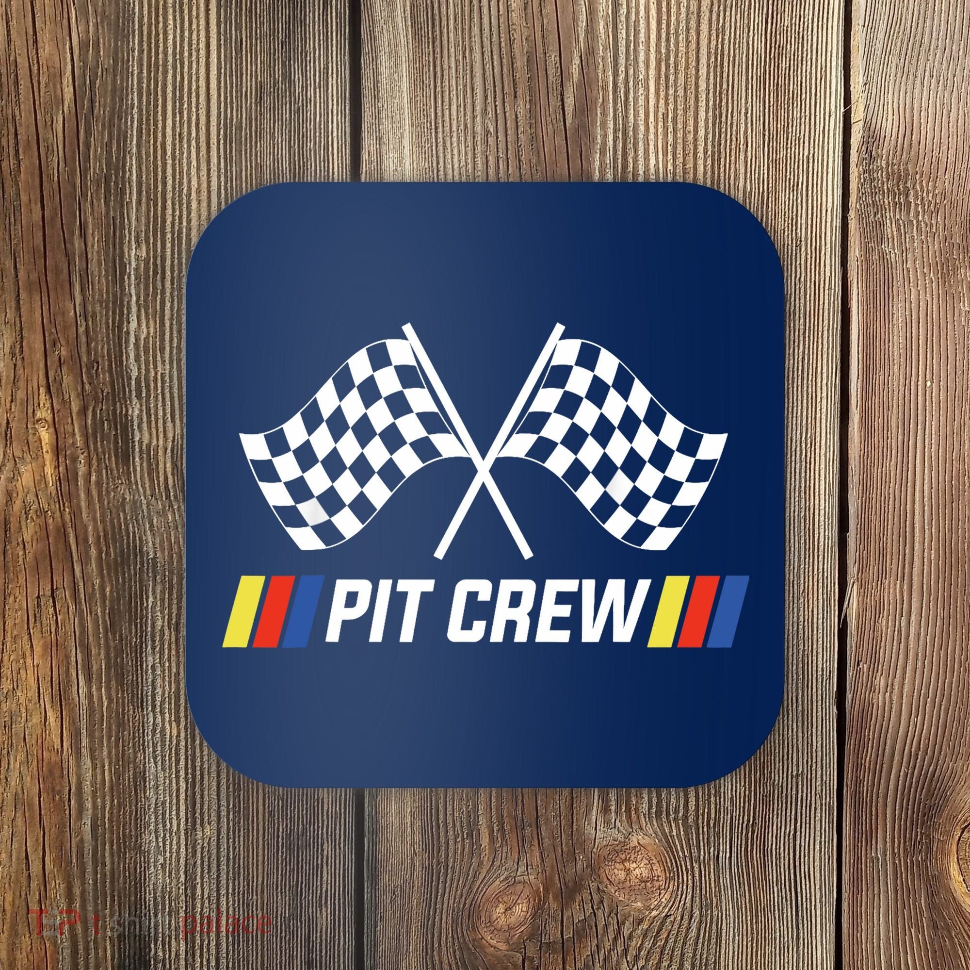 Pit Crew Race Car Parties Parents Pit Racing Drag Dress Coaster