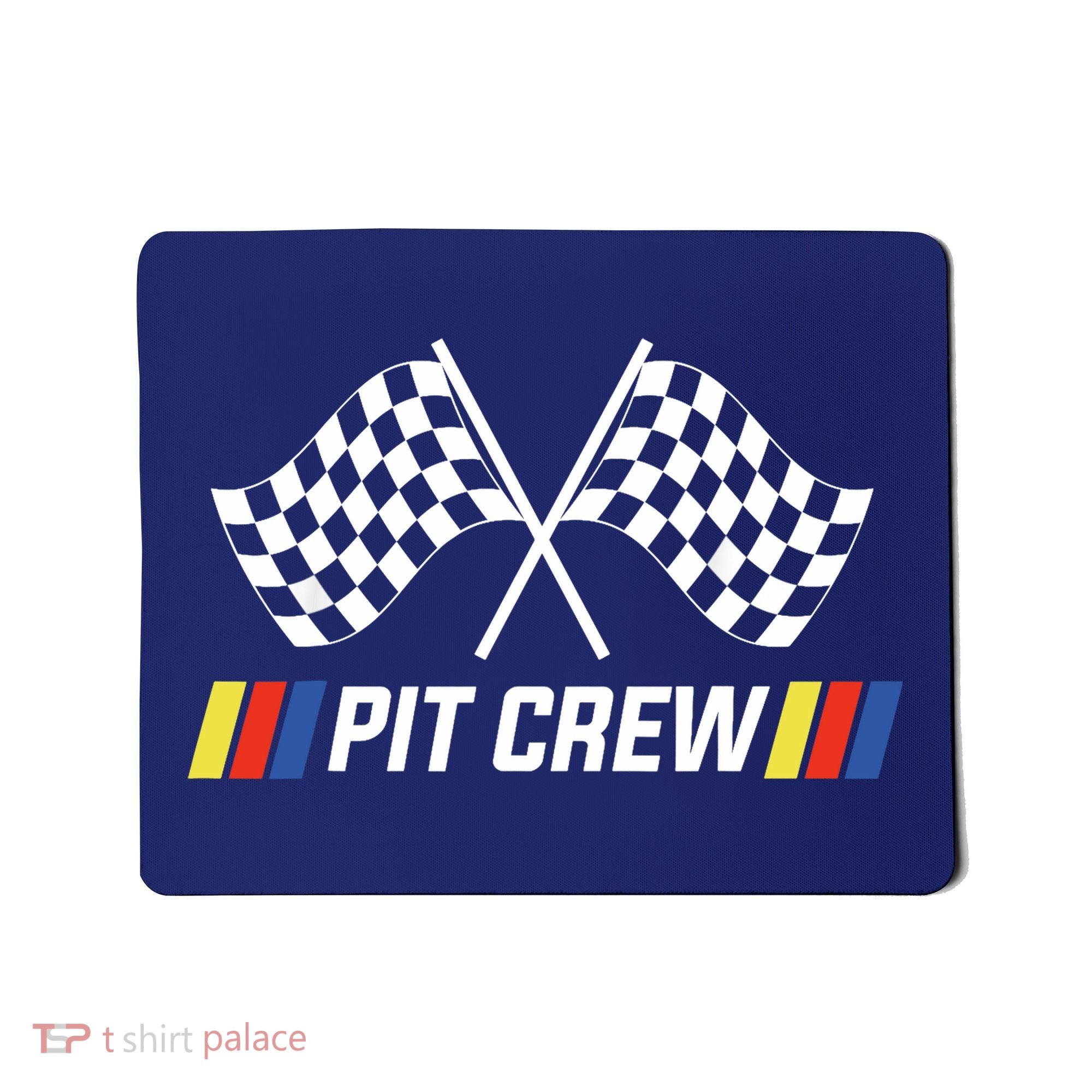 Pit Crew Race Car Parties Parents Pit Racing Drag Dress Mousepad