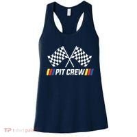 Pit Crew Race Car Parties Parents Pit Racing Drag Dress Women's Tank Top thumb 0