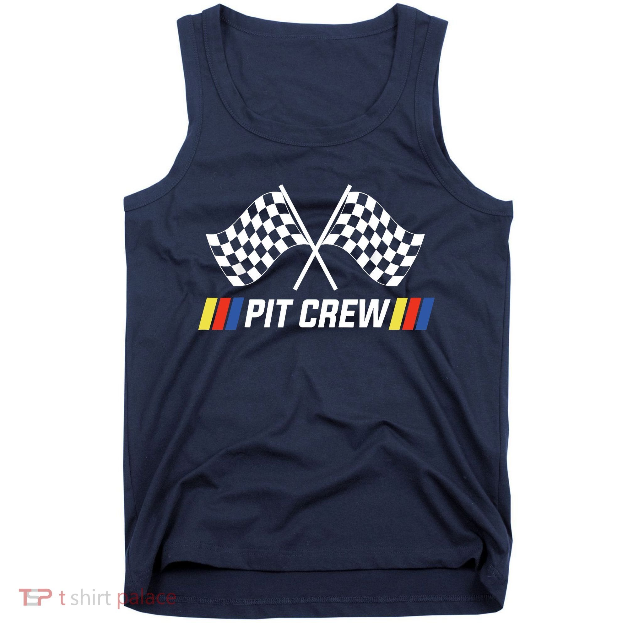 Pit Crew Race Car Parties Parents Pit Racing Drag Dress Tank Top