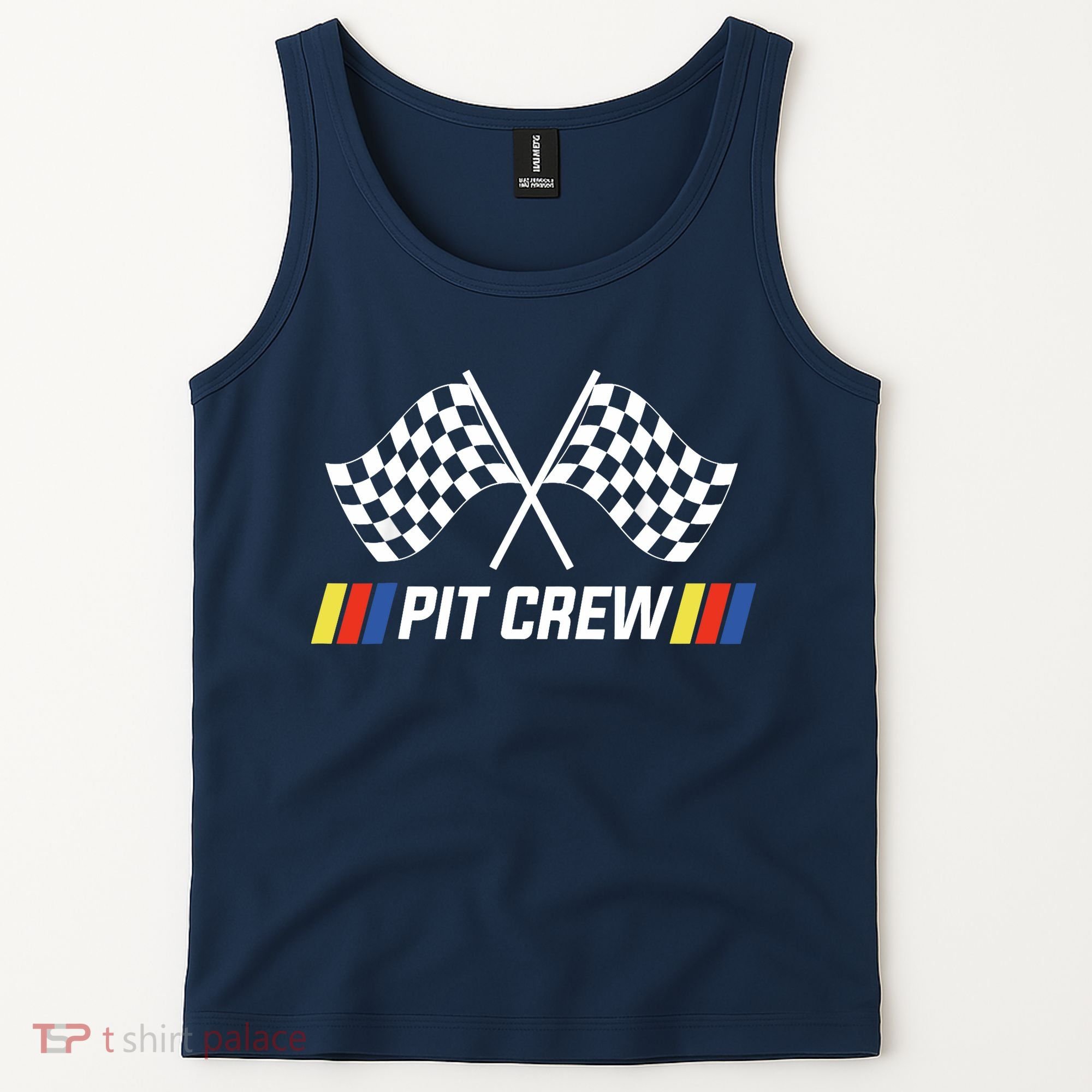 Pit Crew Race Car Parties Parents Pit Racing Drag Dress Tank Top