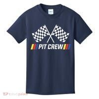 Pit Crew Race Car Parties Parents Pit Racing Drag Dress Kids T-Shirt thumb 0