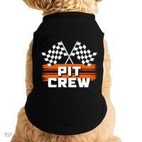 Pit Crew Racing Party Doggie Tank thumb 0