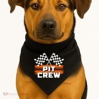 Pit Crew Racing Party USA-Made Doggie Bandana thumb 1