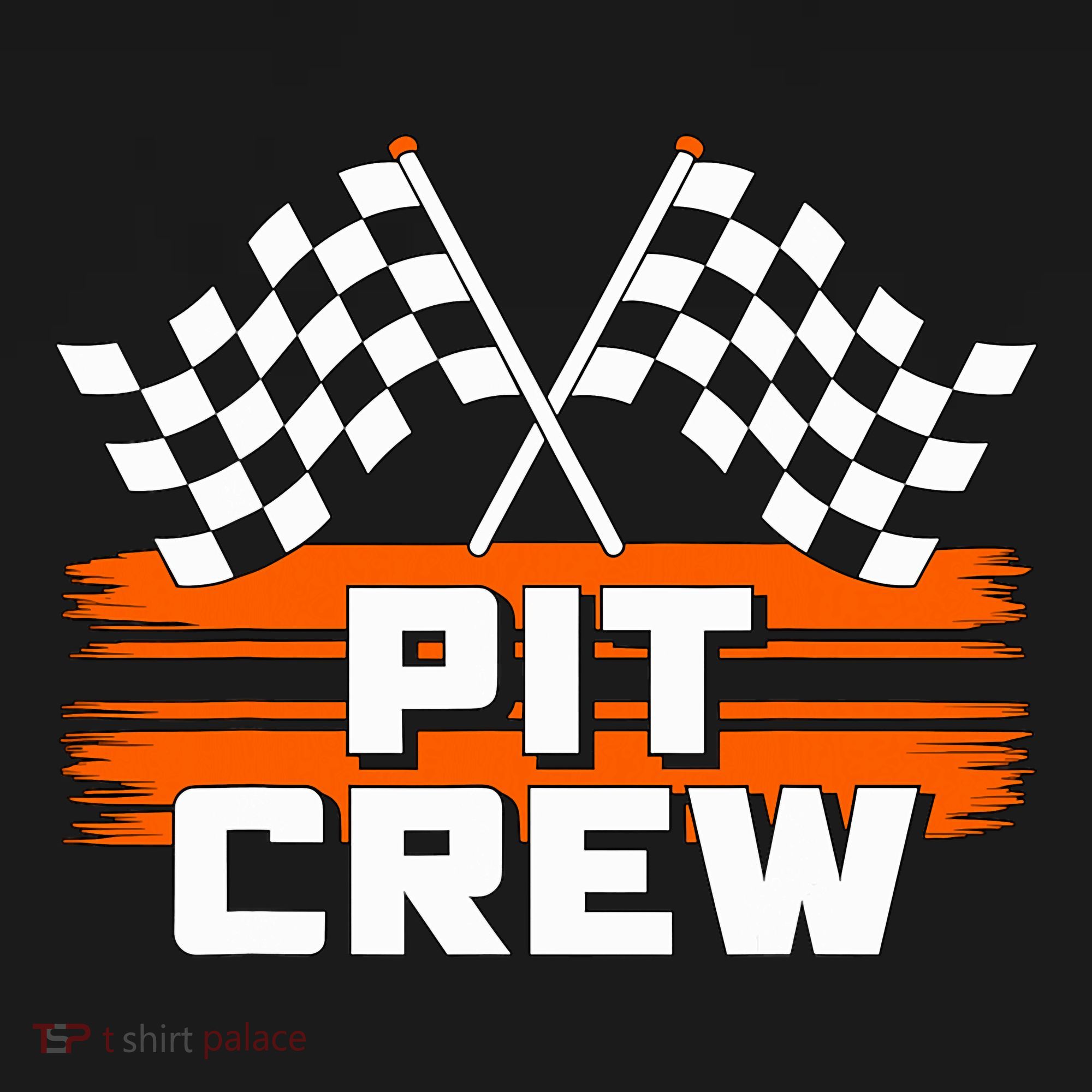 Pit Crew Racing Party Long Sleeve Shirt