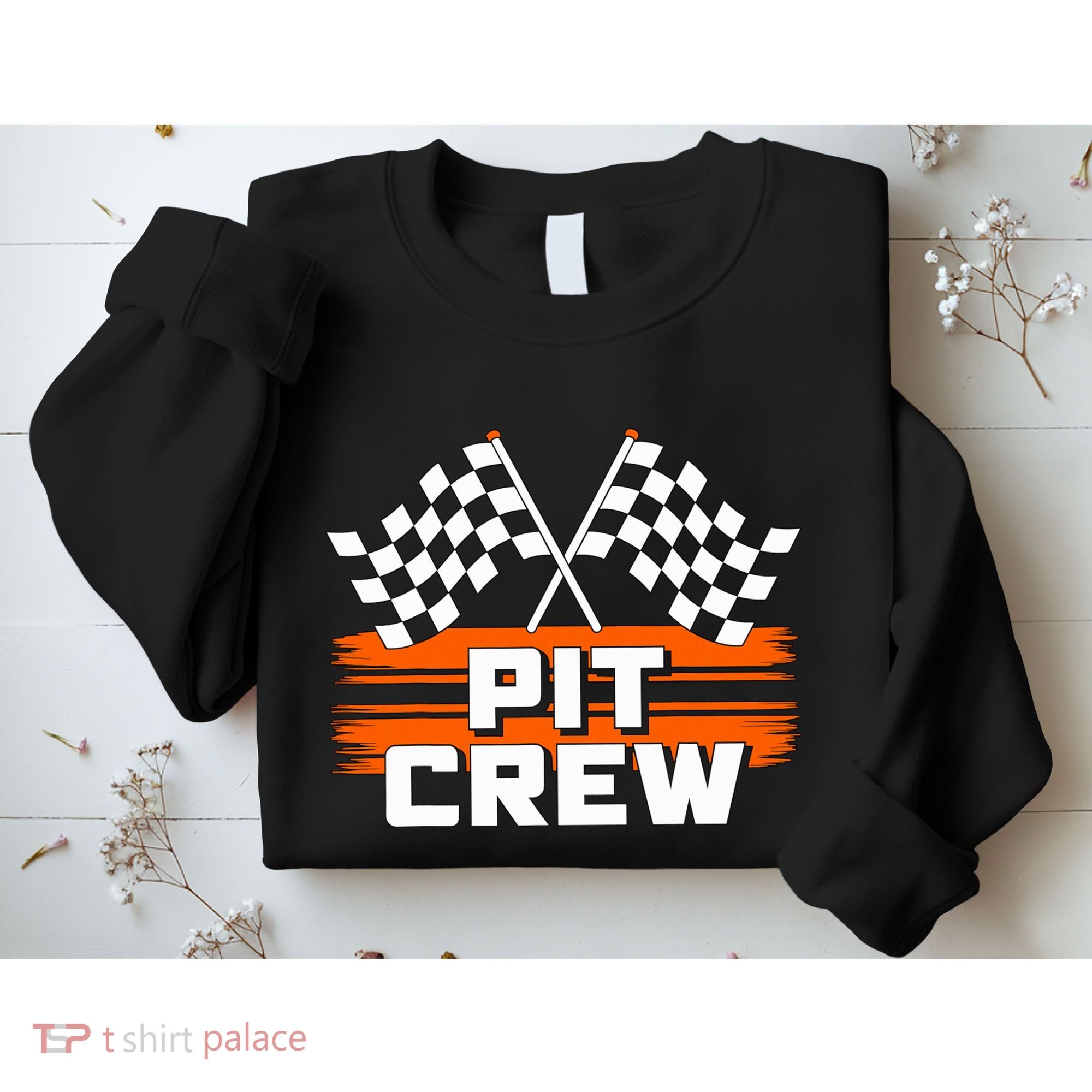 Pit Crew Racing Party Sweatshirt