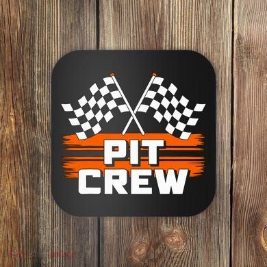 Pit Crew Racing Party Coaster
