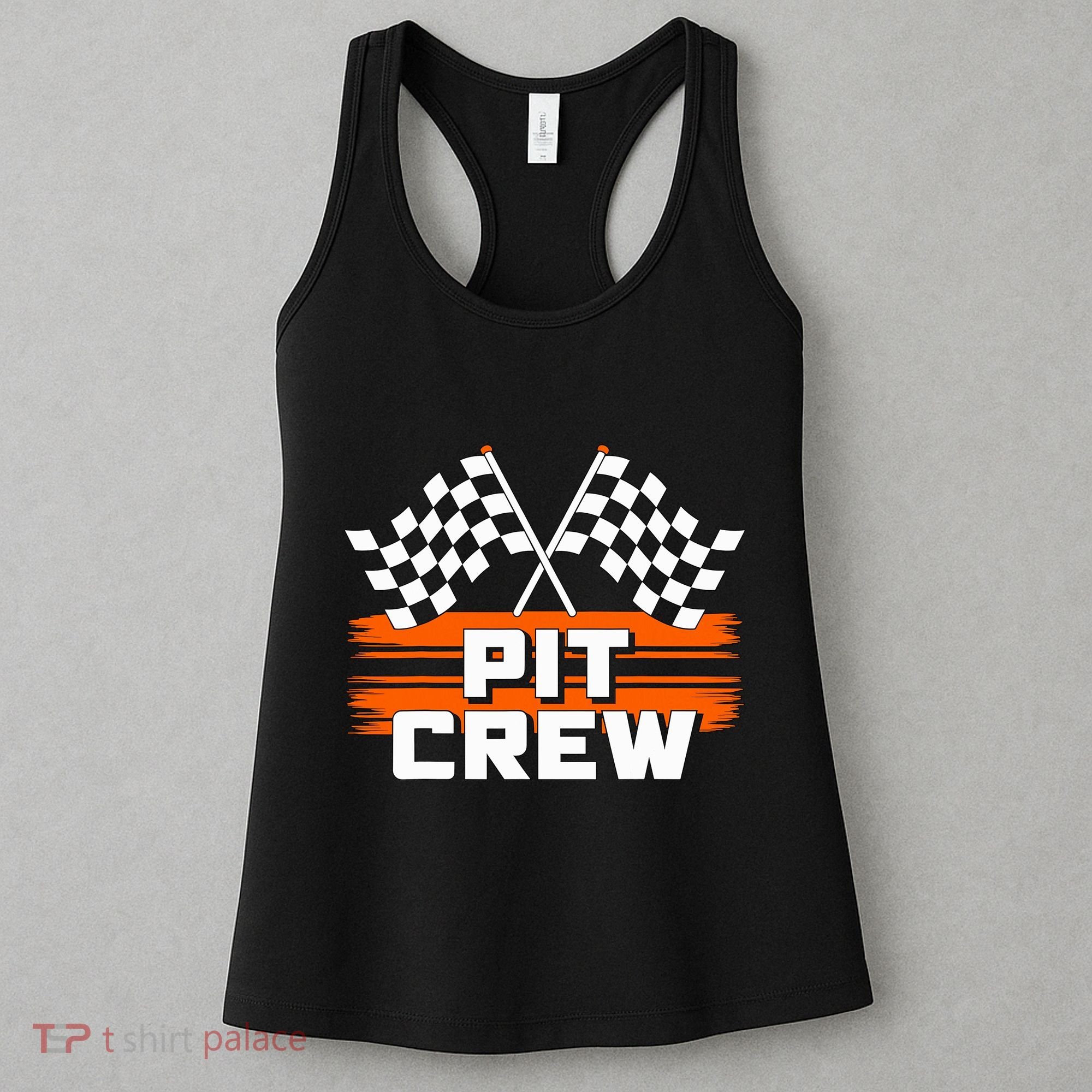 Pit Crew Racing Party Women's Tank Top