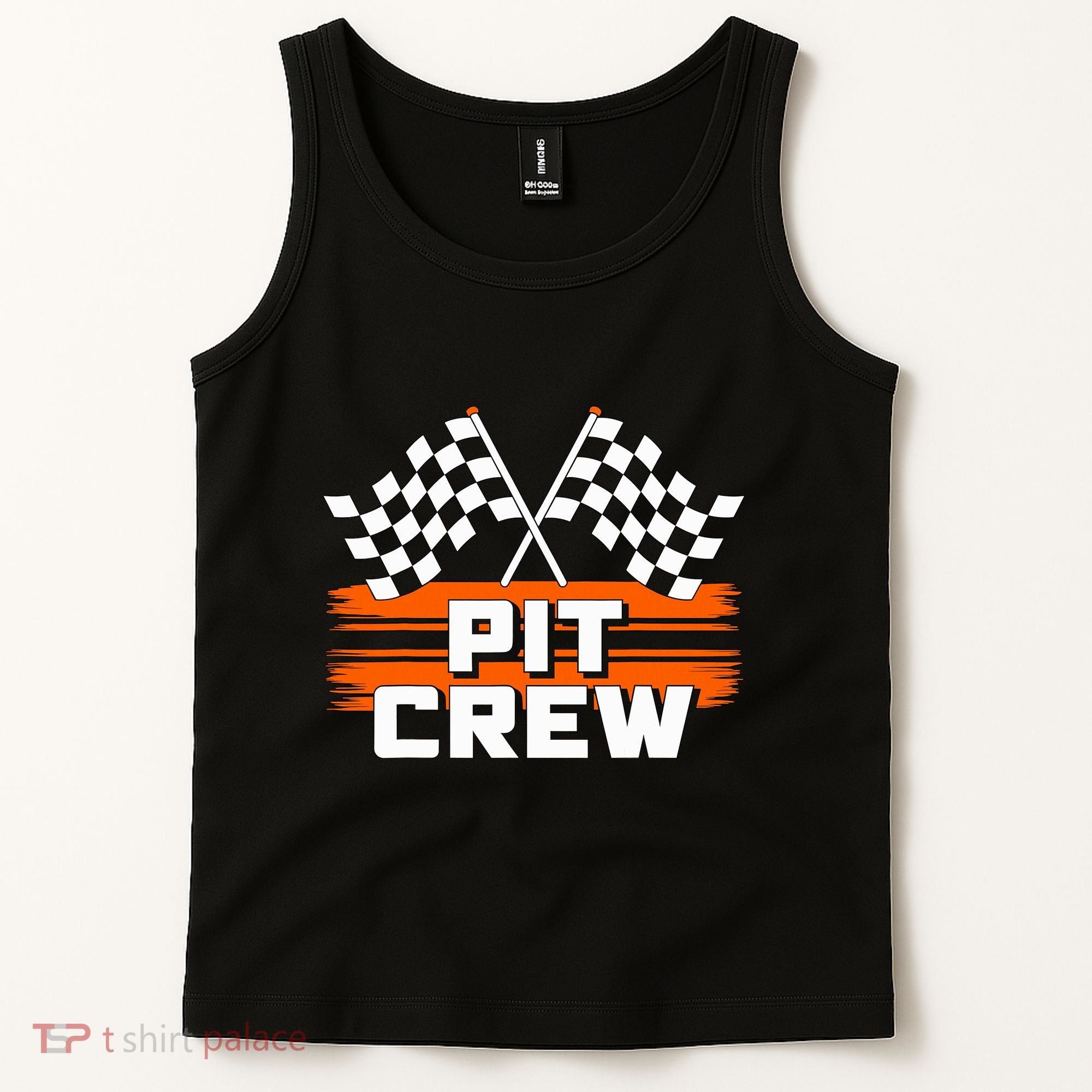 Pit Crew Racing Party Tank Top