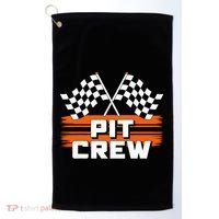Pit Crew Racing Party Golf Towel thumb 0