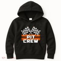 Pit Crew Racing Party Kids Hoodie thumb 0