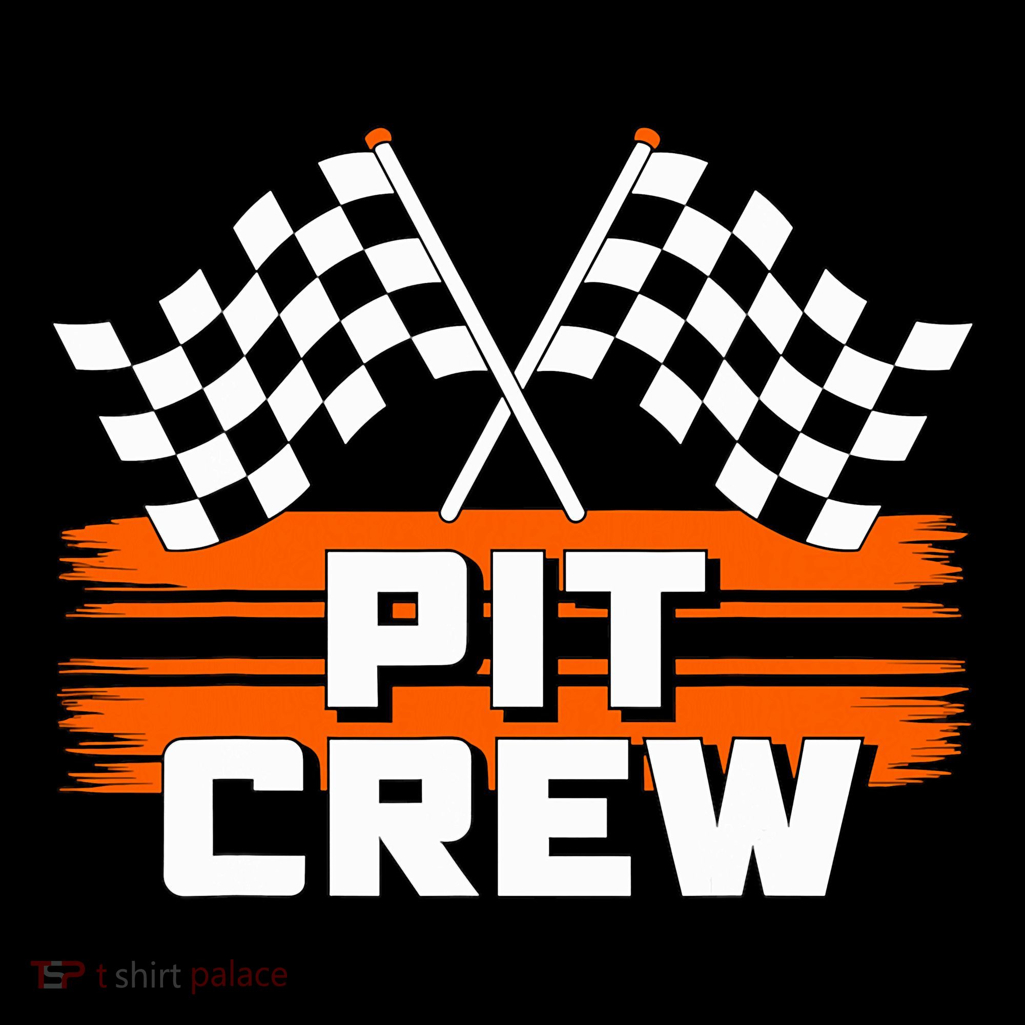 Pit Crew Racing Party Kids T-Shirt