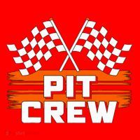 Pit Crew Racing Party Santa Hat thumb 1