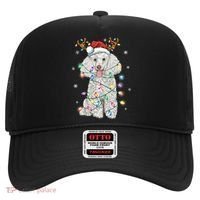 Poodle Christmas Reindeer Santa Hat Poodle Christmas Hat thumb 0