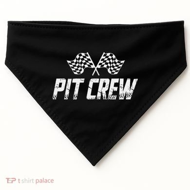 Pit Crew Race Car USA-Made Doggie Bandana
