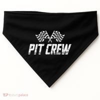 Pit Crew Race Car USA-Made Doggie Bandana thumb 0