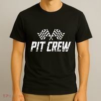Pit Crew Race Car T-Shirt thumb 3