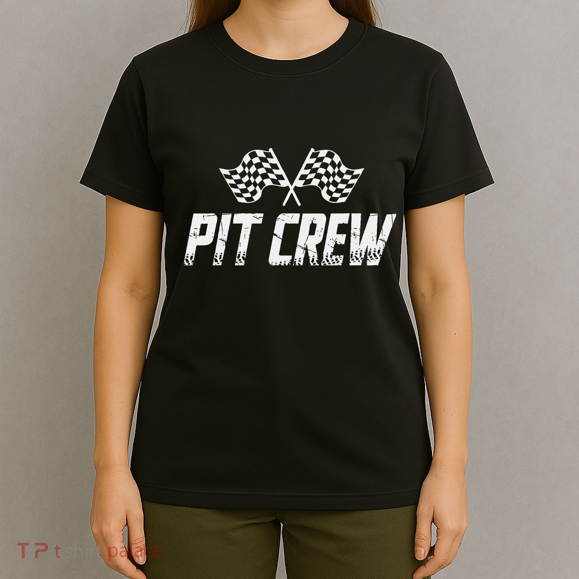 Pit Crew Race Car T-Shirt