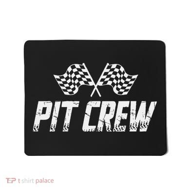 Pit Crew Race Car Mousepad
