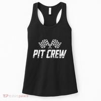 Pit Crew Race Car Women's Tank Top thumb 0