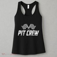 Pit Crew Race Car Women's Tank Top thumb 3