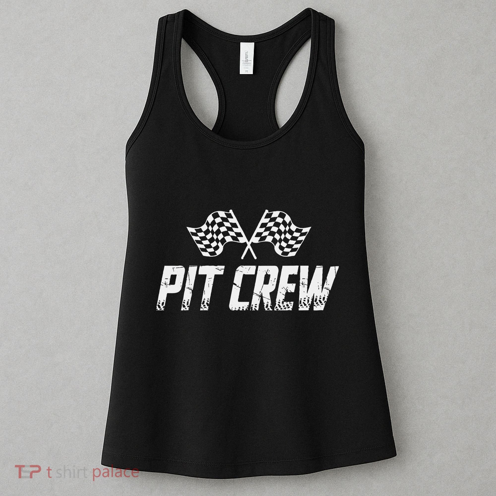 Pit Crew Race Car Women's Tank Top