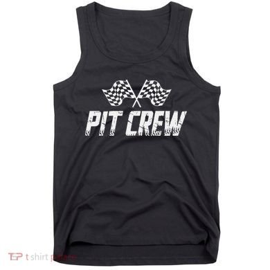 Pit Crew Race Car Tank Top