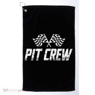 Pit Crew Race Car Golf Towel