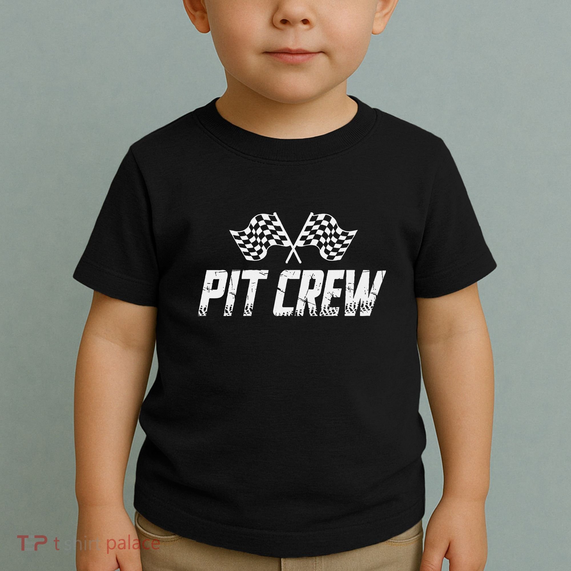 Pit Crew Race Car Toddler T-Shirt