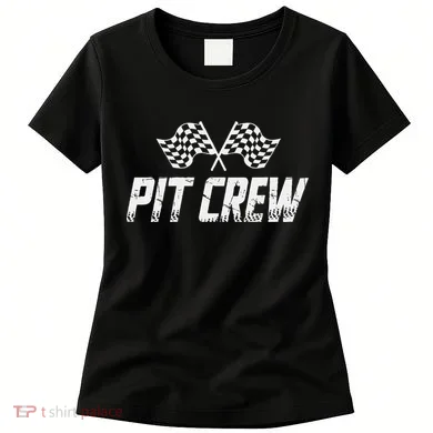 Pit Crew Race Car Women's T-Shirt