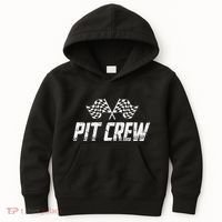 Pit Crew Race Car Kids Hoodie thumb 0