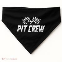 Pit Crew Race Car USA-Made Doggie Bandana thumb 0