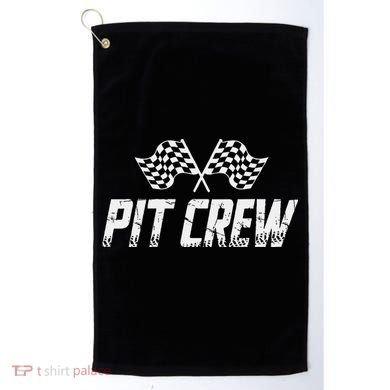Pit Crew Race Car Golf Towel