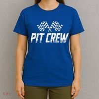Pit Crew Race Car T-Shirt thumb 4