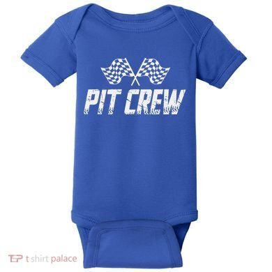 Pit Crew Race Car Baby Bodysuit