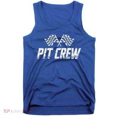 Pit Crew Race Car Tank Top