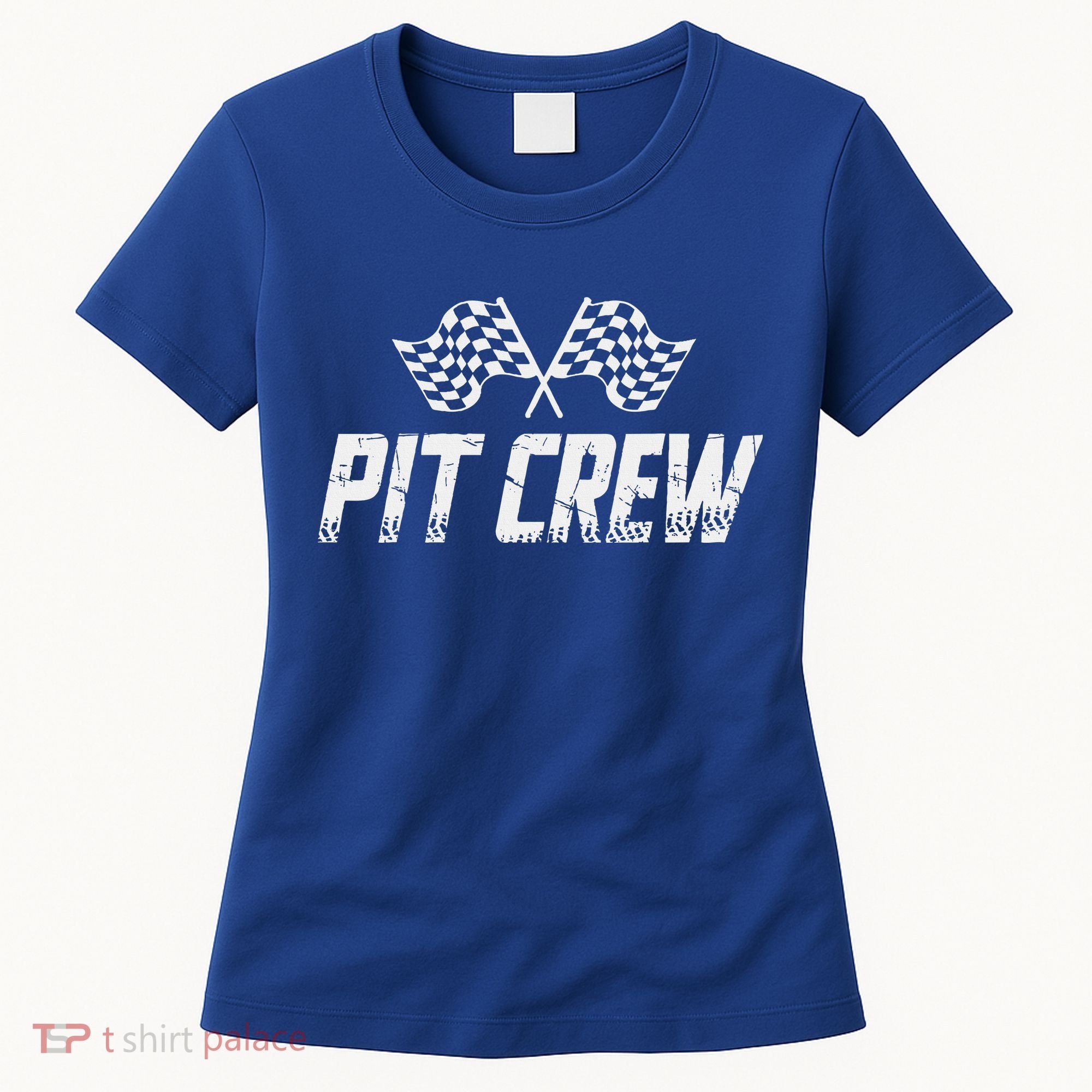 Pit Crew Race Car Women's T-Shirt