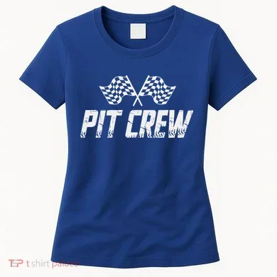Pit Crew Race Car Women's T-Shirt
