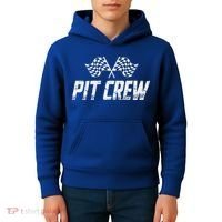 Pit Crew Race Car Kids Hoodie thumb 4