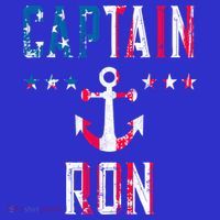 Patriotic Captain Ron Vintage Us Flag 4th Of July Boating Gift T-Shirt thumb 7
