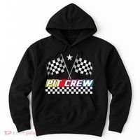 Pit Crew Racing Day For Stock Car Race Day Parties Hoodie thumb 0