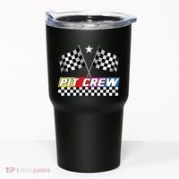 Pit Crew Racing Day For Stock Car Race Day Parties Tumbler thumb 0
