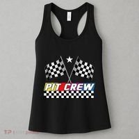 Pit Crew Racing Day For Stock Car Race Day Parties Women's Tank Top thumb 3