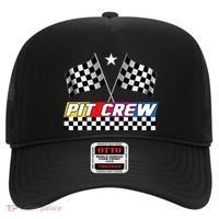 Pit Crew Racing Day For Stock Car Race Day Parties Hat thumb 0